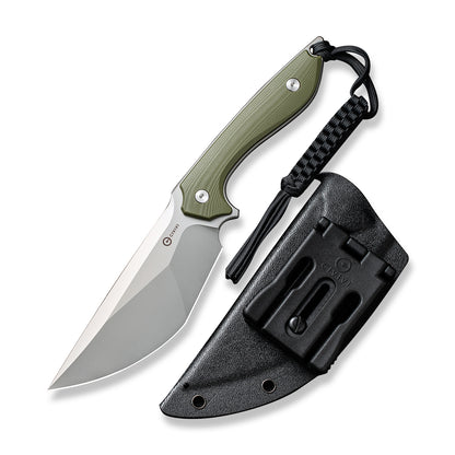 CIVIVI Knives™ Concept 22 Fixed Blade C21047-2 OD Green G10 D2 Semi-Stainless Steel Knife