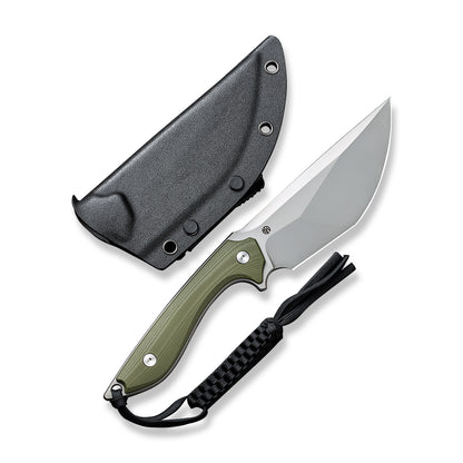 CIVIVI Knives™ Concept 22 Fixed Blade C21047-2 OD Green G10 D2 Semi-Stainless Steel Knife