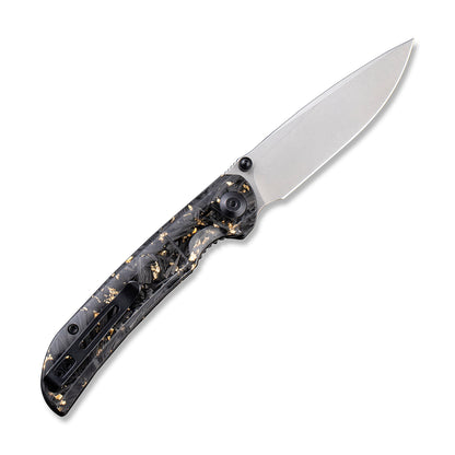 CIVIVI Knives™ Imperium Liner Lock C2106A Resin-Coated Carbon Fiber and Golden Shred Nitro-V Stainless Steel Pocket Knife