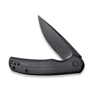 CIVIVI Knives™ NOx Frame Lock C2110C Black G10 and Black Stainless Steel Nitro-V Stainless Steel Pocket Knife