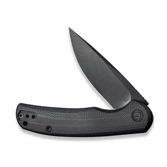 CIVIVI Knives™ NOx Frame Lock C2110C Black G10 and Black Stainless Steel Nitro-V Stainless Steel Pocket Knife