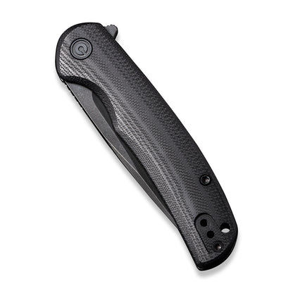 CIVIVI Knives™ NOx Frame Lock C2110C Black G10 and Black Stainless Steel Nitro-V Stainless Steel Pocket Knife