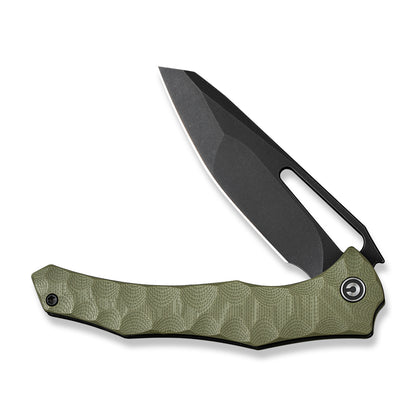 CIVIVI Knives™ Spiny Dogfish Liner Lock C22006-3 OD Green G10 14C28N Stainless Steel Pocket Knife