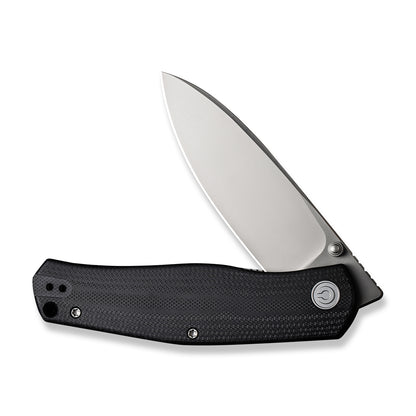 CIVIVI Knives™ Sokoke Liner Lock C22007-1 Black G10 14C28N Stainless Steel Pocket Knife