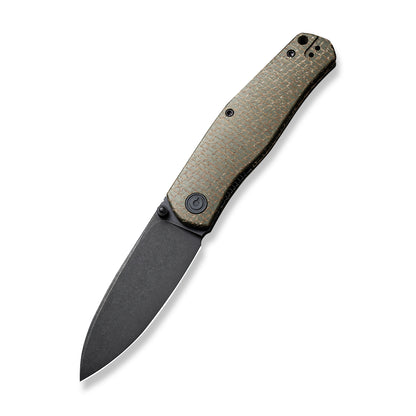 CIVIVI Knives™ Sokoke Liner Lock C22007-2 Green Burlap Micarta 14C28N Stainless Steel Pocket Knife