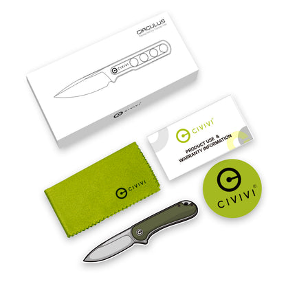 CIVIVI Knives™ Circulus Fixed Blade C22012-2 10Cr15CoMoV Stainless Steel 10Cr15CoMoV Stainless Steel Knife