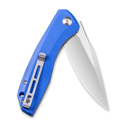 CIVIVI Knives™ Baklash Liner Lock C801F Blue G10 9Cr18MoV Stainless Steel Pocket Knife