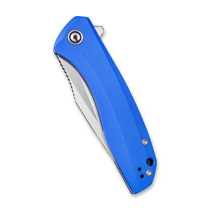 CIVIVI Knives™ Baklash Liner Lock C801F Blue G10 9Cr18MoV Stainless Steel Pocket Knife