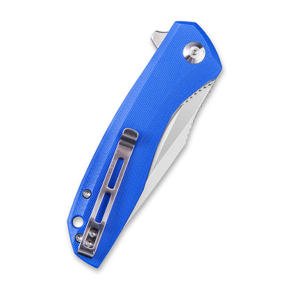 CIVIVI Knives™ Baklash Liner Lock C801F Blue G10 9Cr18MoV Stainless Steel Pocket Knife