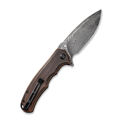 CIVIVI Knives™ Praxis Liner Lock C803DS-3 Copper Damascus Steel Pocket Knife