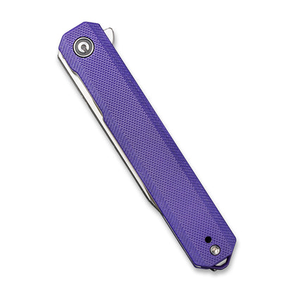 CIVIVI Knives™ Chronic Liner Lock C917D Purple G10 9Cr18MoV Stainless Steel Pocket Knife