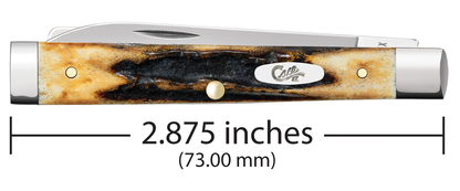 W.R. Case XX Knives Baby Doc Deer Stag 1083 Stainless Pocket Knife 01083
