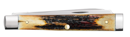 W.R. Case XX Knives Baby Doc Deer Stag 1083 Stainless Pocket Knife 01083