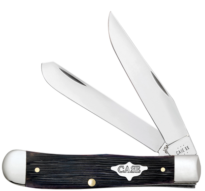 Case XX™ Knives Trapper Barnboard Jig Purple Bone 9700 Stainless Pocket Knife