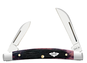 W.R. Case XX Knives Small Congress Barnboard Purple Bone 9704 Stainless Pocket Knife 09704