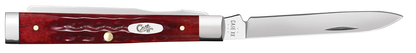 W.R. Case XX Knives Baby Doc Pocket Knife Worn Old Red Bone 10308 Stainless Pocket Knife
