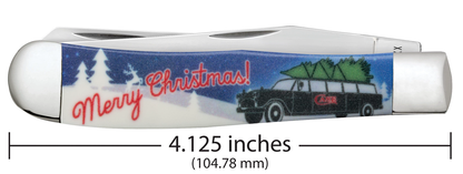 W.R. Case XX Knives Trapper Color-Infusion Christmas 10634 Stainless Pocket Knife