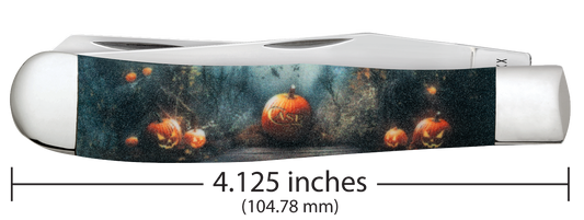 Case XX™ Knives Trapper Jack-O-Lantern Woods 10642 Stainless Pocket Knife