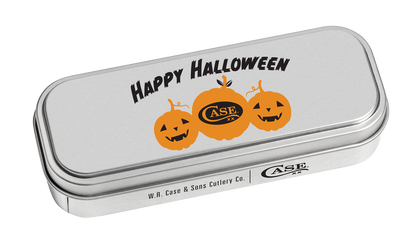 W.R. Case XX Knives Trapper Jack-O-Lantern Woods Synthetic 10642 Stainless Pocket Knife