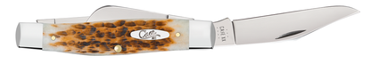 Case XX™ Knives Large Stockman Jigged Amber Bone Stainless 10724 Pocket Knife