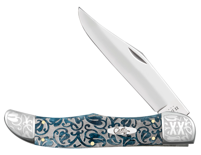 Case XX™ Knives Folding Hunter Ivy Mediterranean Blue Bone 10757 Stainless