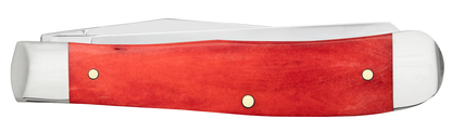 Case XX™ Knives Trapper Smooth Dark Red Bone 10760 Stainless Steel Pocket Knife