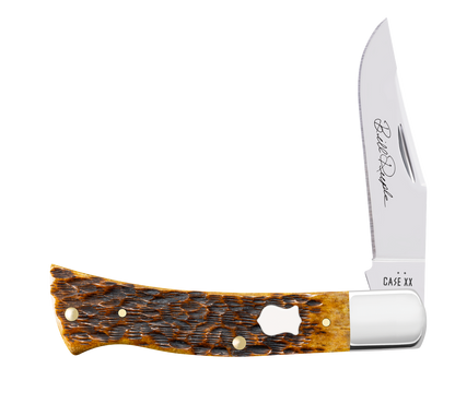 W.R. Case XX Knives Axe Handle SHOT Show Jig Antique Bone 10853 Stainless Pocket Knife