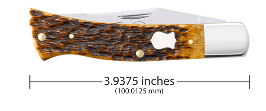 W.R. Case XX Knives Axe Handle SHOT Show Jig Antique Bone 10853 Stainless Pocket Knife
