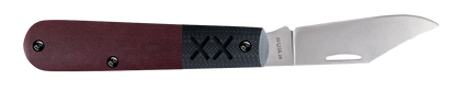 W.R. Case XX Knives Barlow XR Crossroads Redstone Richlite S35VN Steel 10854 Pocket Knife