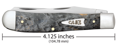 Case XX™ Knives Gray Birdseye Maple Wood Trapper Stainless 11010 Pocket Knife