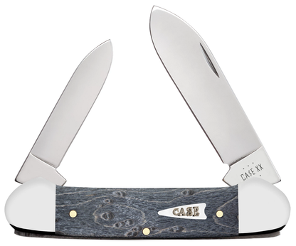 Case XX™ Knives Canoe Gray Birdseye Maple Wood Stainless 11014 Pocket Knife