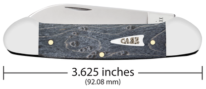 Case XX™ Knives Canoe Gray Birdseye Maple Wood Stainless 11014 Pocket Knife