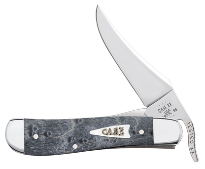 Case XX™ Knives Russlock Gray Birdseye Maple Wood Stainless 11015 Pocket Knife