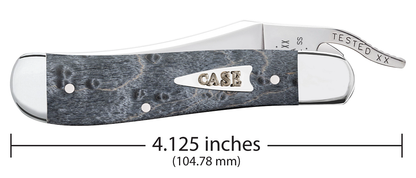 Case XX™ Knives Russlock Gray Birdseye Maple Wood Stainless 11015 Pocket Knife