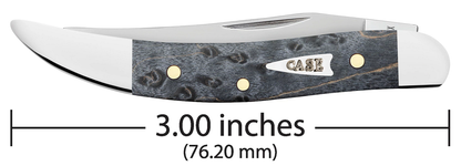 Case XX™ Knives Toothpick Gray Birdseye Maple Wood Stainless 11016 Pocket Knife