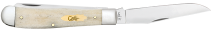 W.R. Case XX Knives Trapper Smooth Natural Bone 11020 Stainless Pocket Knife