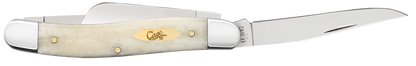 W.R. Case XX Knives Medium Stockman Smooth Natural Bone 11021 Stainless Pocket Knife