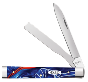 W.R. Case XX Knives Baby Doc Patriotic Kirinite 11227 Stainless Pocket Knife