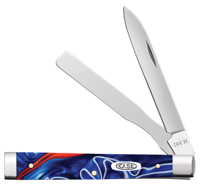 W.R. Case XX Knives Baby Doc Patriotic Kirinite 11227 Stainless Pocket Knife
