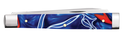 W.R. Case XX Knives Baby Doc Patriotic Kirinite 11227 Stainless Pocket Knife