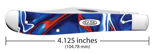 W.R. Case XX Knives Slimline Trapper Patriotic Kirinite 11229 Stainless Pocket Knife