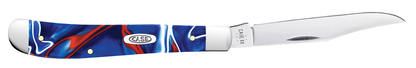 W.R. Case XX Knives Slimline Trapper Patriotic Kirinite 11229 Stainless Pocket Knife