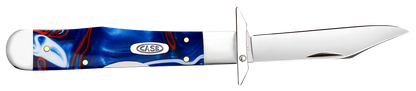 W.R. Case XX Knives Cheetah Cub Patriotic Kirinite 11230 Stainless Pocket Knife