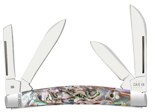 W.R. Case XX Knives Small Congress Genuine Abalone Stainless 12026 Pocket Knife
