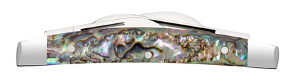 W.R. Case XX Knives Small Congress Genuine Abalone Stainless 12026 Pocket Knife