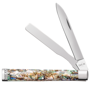 W.R. Case XX Knives Baby Doc Smooth Abalone 12029 Stainless Pocket Knife