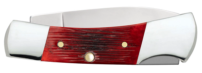 Case XX™ Knives Lockback Barnboard Jig Old Red Bone 12211 Stainless Pocket Knife