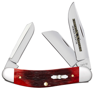 W.R. Case XX Knives Sowbelly Barnboard Jig Old Red Bone Tru-Sharp Stainless Steel 12212 Pocket Knife