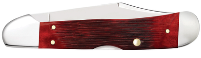 Case XX™ Knives Copperlock Barnboard Jig Red Bone 12213 Stainless Pocket Knife