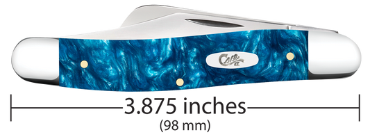 W.R. Case XX Knives Stockman Teal Swirl Kirinite 12291 Stainless Pocket Knife